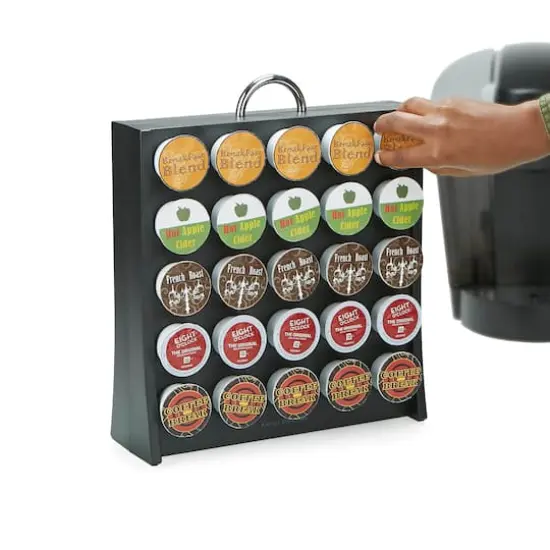 Mind Reader Black 50 Capacity Single Serve Coffee Pod Holder Storage Organizer {3}