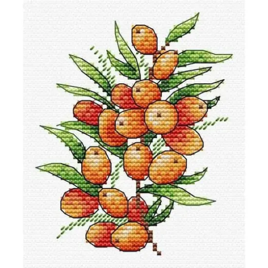 MP Studia Sea Buckthorn Mood Cross Stitch Kit {1}