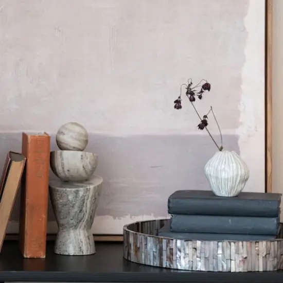 Hello Honey&reg; Whispering White Pleated Vase Set {3}