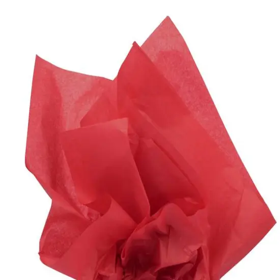 JAM Paper 20" x 26" Tissue Paper, 2 Packs of 10 Sheets Red {8}
