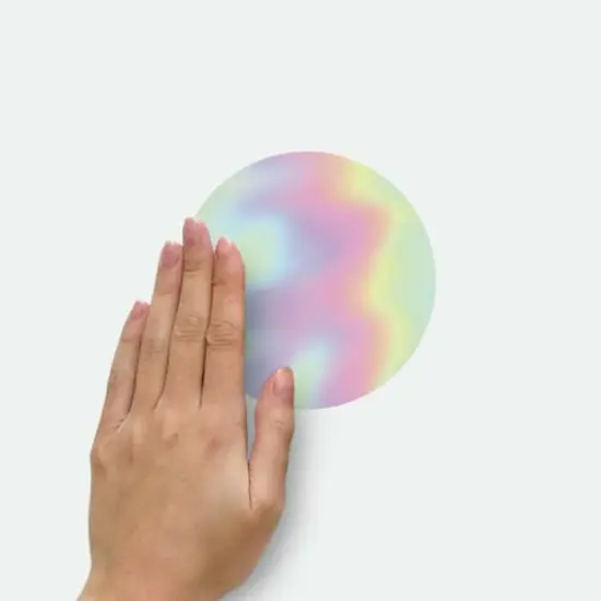 RoomMates Holographic Circle Peel & Stick Wall Decals {5}