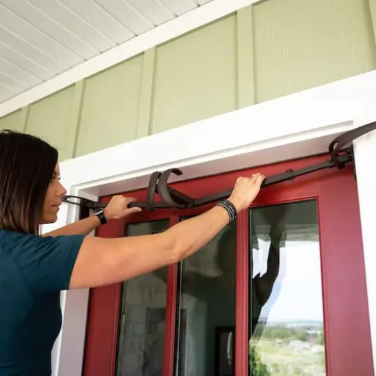 52" Adjustable Single Door Metal Garland Hanger {6}