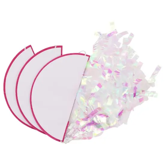 Multicolor Honeycomb Ball with Tassel D&eacute;cor, 3ct. by Celebrate It&trade; {4}