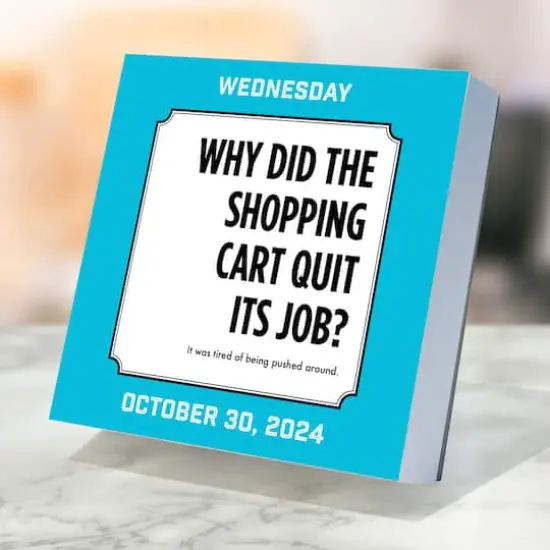 TF Publishing 2024 Dad Jokes Daily Desktop Calendar {4}