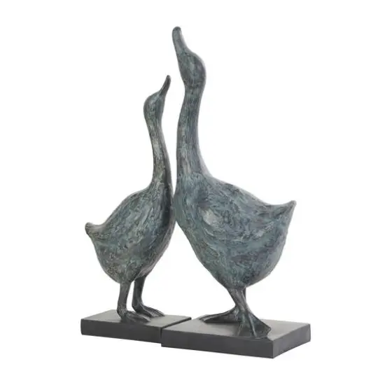 Blue Bird Sculpture Set {10}