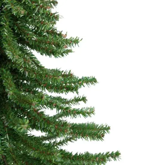 2ft. Unlit Potted Downswept Mini Village Pine Medium Artificial Christmas Tree {9}