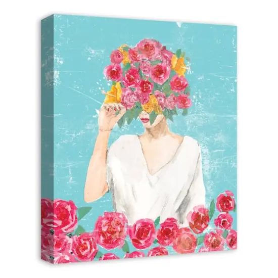 Glam Girl Canvas Wall Art {5}