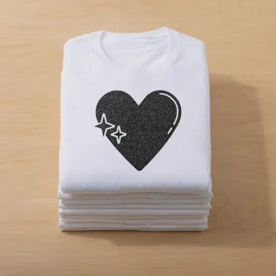 Cricut&reg; Smart Iron-On&trade; Glitter, 25" x 5ft. Black {8}