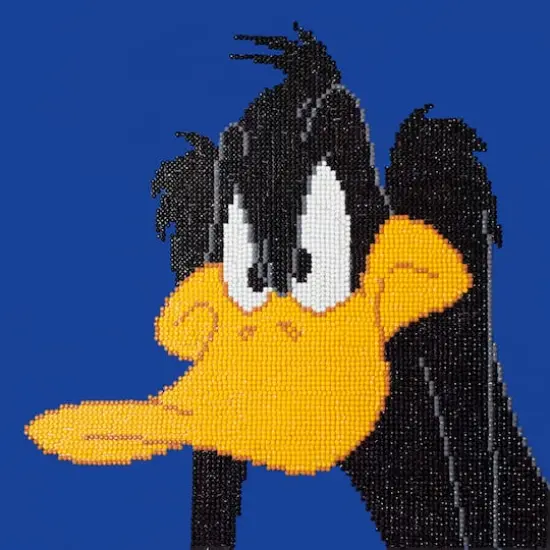 Camelot Dotz Looney Daffy Duck Diamond Painting Kit {1}