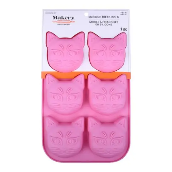 Cat FaceSilicone Treat Mold by Makery&trade; {5}