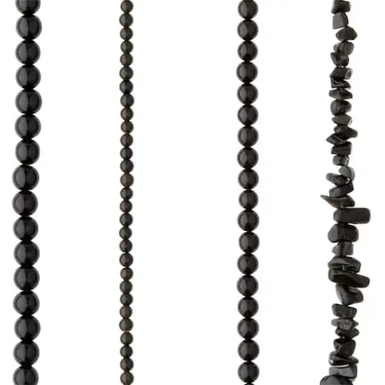 Black Obsidian Beads Value Pack by Bead Landing&trade; {5}