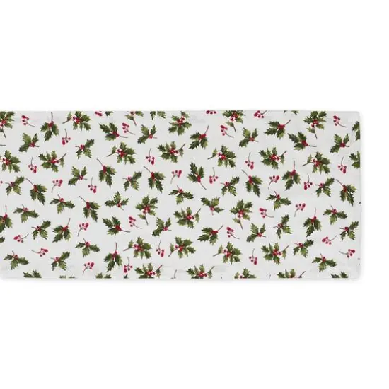 DII&reg; 108" Holly Heritage Table Runner {3}