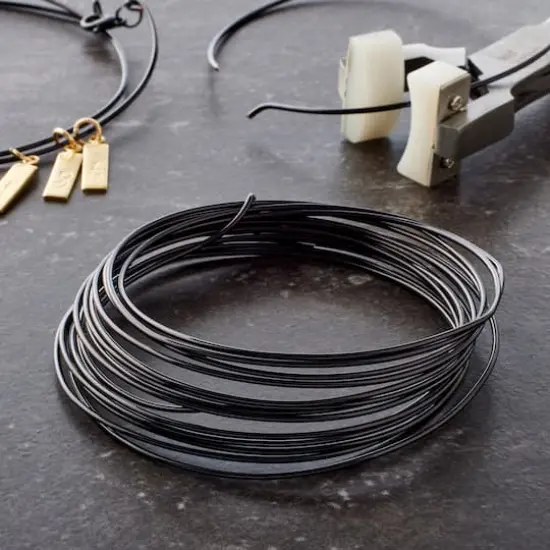 16 Gauge Dead Soft Wire by Bead Landing&trade; Black {3}