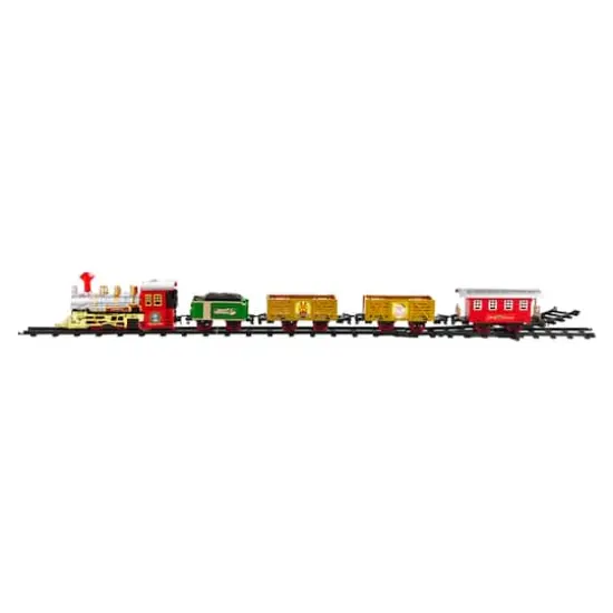 16-Piece Lighted & Animated Christmas Express Train Set {3}