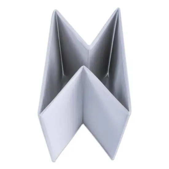 DII&reg; 11" Fabric Cube Storage Baskets, 2ct. White {5}