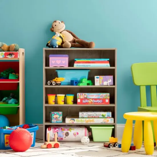 IRIS&reg; 31.5" 5-Tier Organizer Shelf Gray {4}