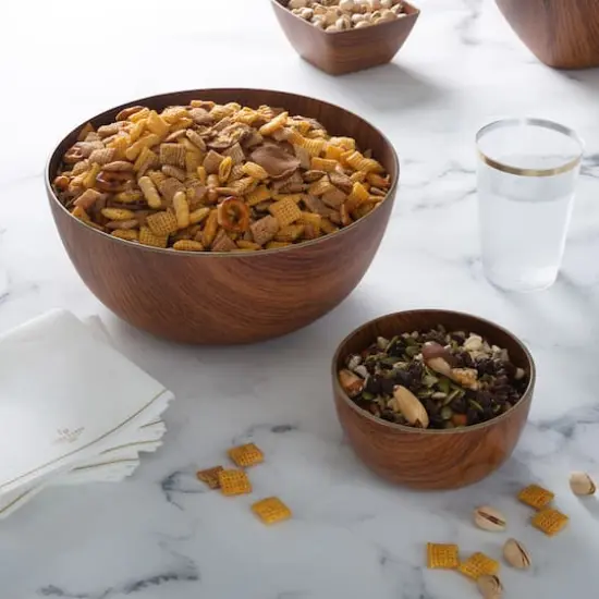 Luxe Party Mahogany Collection Small 5" Round Serving Bowl {4}