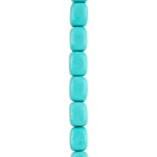 Turquoise Reconstituted Howlite Potato Beads by Bead Landing&trade; {1}