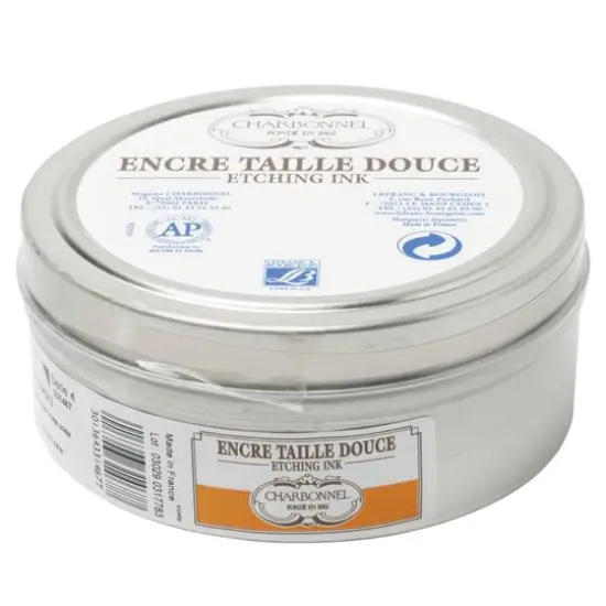 Charbonnel Etching Ink, 200mL Apricot Yellow {4}