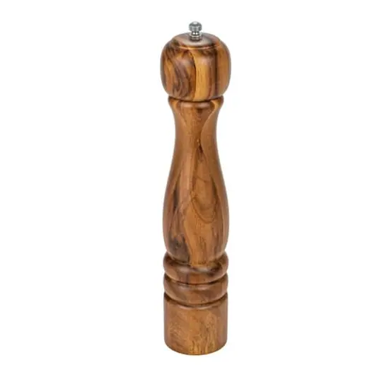 Hello Honey&reg; 11.5" Natural Acacia Wood Salt & Pepper Mill {1}