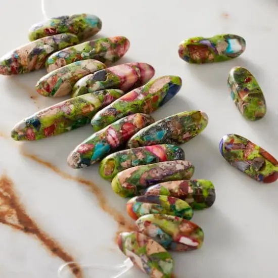 Multicolor Composite Stone Beads, 20mm by Bead Landing&trade; {3}