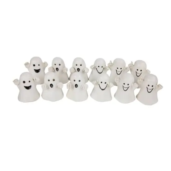 2" Mini Ghost Decoration Set {1}