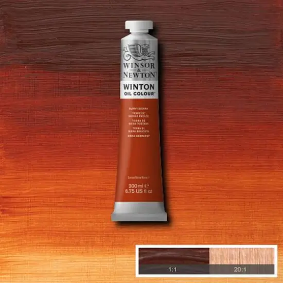 Winsor & Newton&trade; Winton 6.75oz. Oil Colour&trade; Paint Burnt Sienna {7}