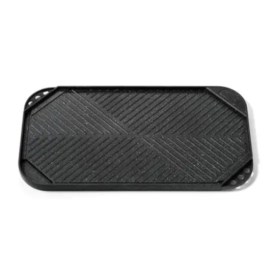 THE ROCK by Starfrit 10.6" x 19.5" Reversible Grill Griddle {8}