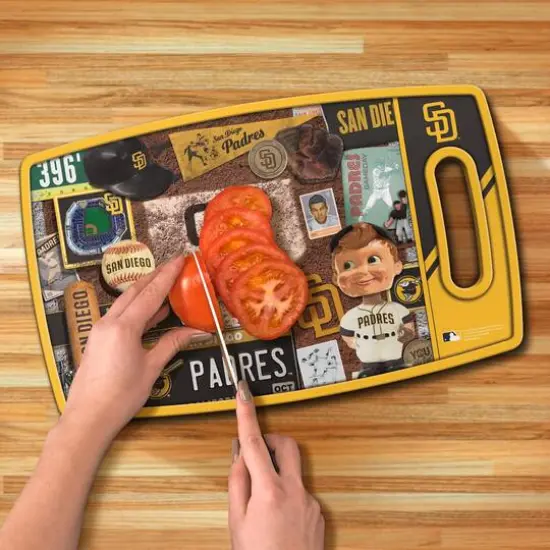 MLB Retro Series Cutting Board San Diego Padres {6}