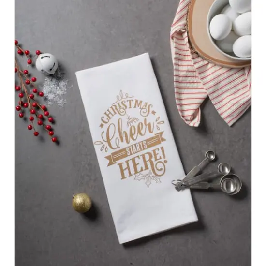 DII&reg; Assorted Christmas Cheer Dishtowel Set {5}