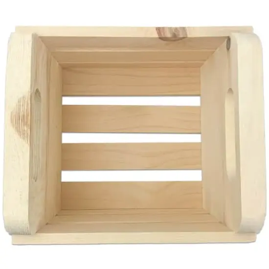 Wilson&reg; Enterprises 8" x 7" x 5.5" Pine Handle Crates, 2ct. {5}