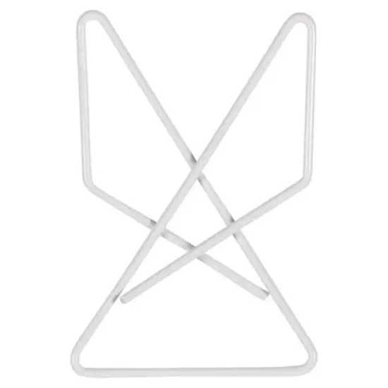 JAM Paper 1.5" Butterfly Clip Paper Clips, 15ct. White {3}