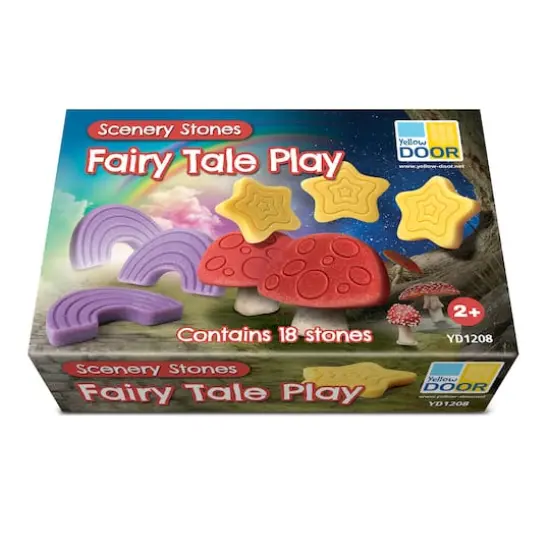 Yellow Door Scenery Stones Fairy Tale Play Set {7}