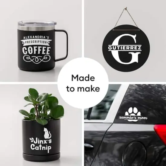 Cricut&reg; 12" x 48" Permanent Vinyl White {5}