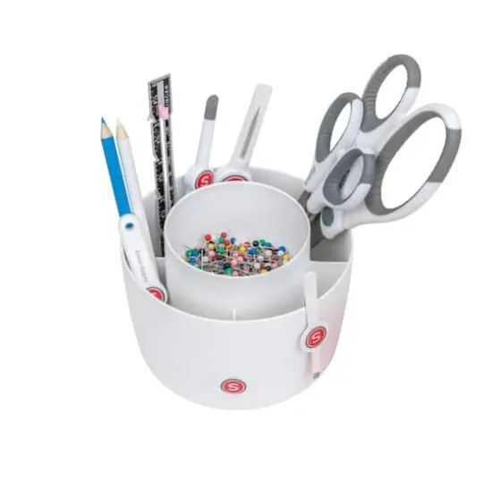 SINGER&reg; Pin & Sewing Tool Craft Organizer Caddy {11}