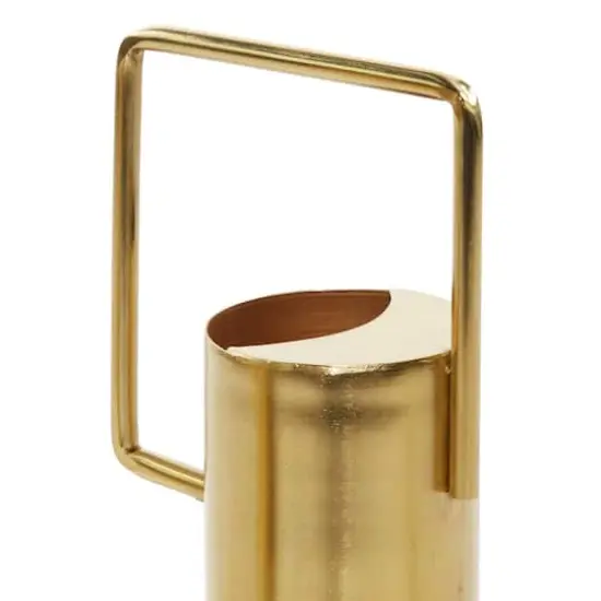 Gold Metal Glam Watering Cans Set {4}