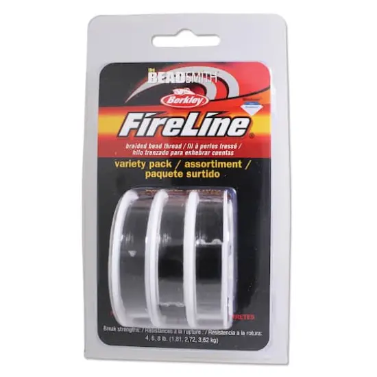 The Beadsmith&reg; FireLine&reg; Black Thread Variety Pack {1}