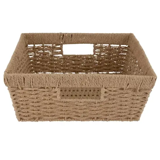 Simplify Large Dutch Weave Shelf Storage Basket {7}