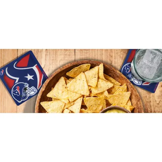 NFL 3D Logo Series Coaster Set Houston Texans {4}