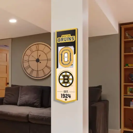 19" NHL 3D StadiumView Banner Boston Bruins {4}