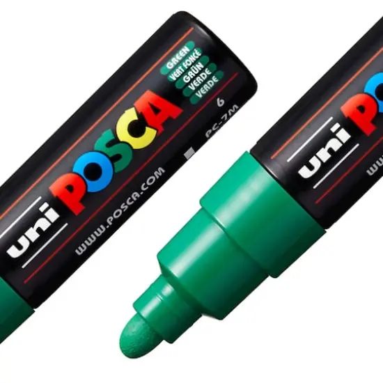 uni&reg; POSCA&reg; PC-7M Bullet Marker Green {3}