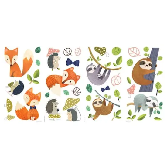 RoomMates Forest Friends Peel & Stick Wall Decals {3}