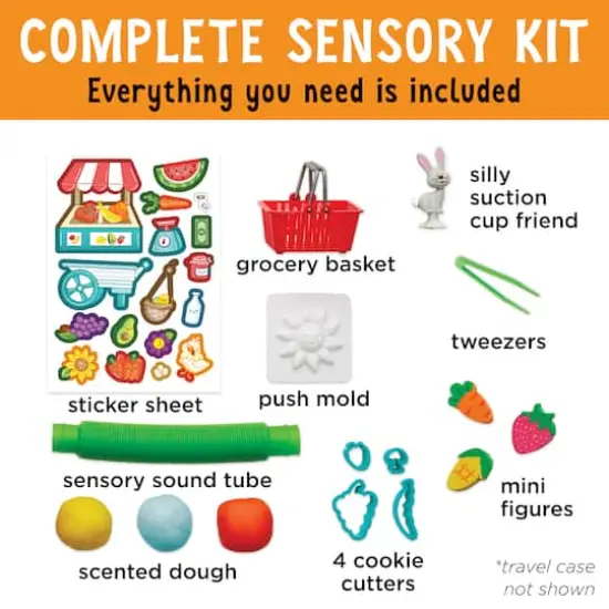 Creativity for Kids&reg; Sensory on the Go Farmer's Market Play Kit {10}