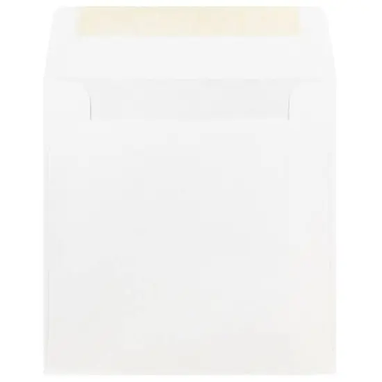 JAM Paper 9" x 9" White Square Invitation Envelopes {3}