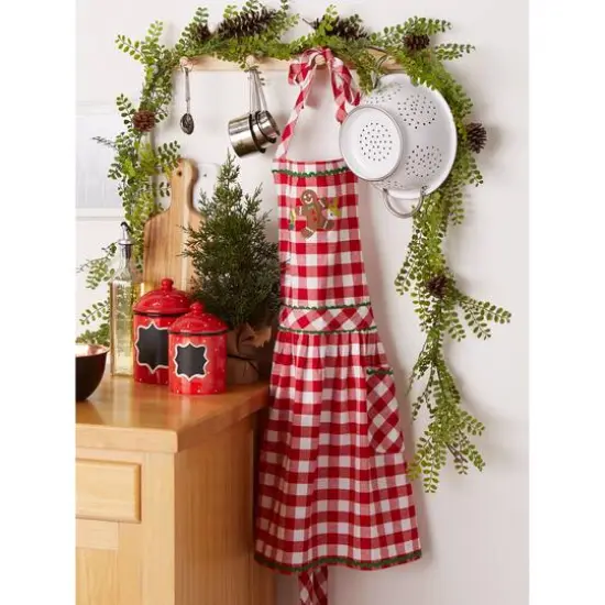 DII&reg; Holiday Warm Gingerbread Chef Apron {9}