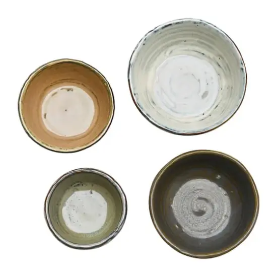 Hello Honey&reg; Stoneware Bowls with Reactive Glaze Finish, 4ct. {4}