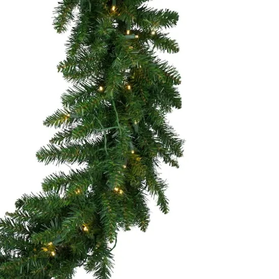 6ft. Pre-Lit Buffalo Fir Commercial Artificial Christmas Wreath {7}