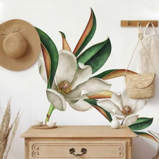 RoomMates Vintage Magnolia Peel & Stick Giant Wall Decals {8}