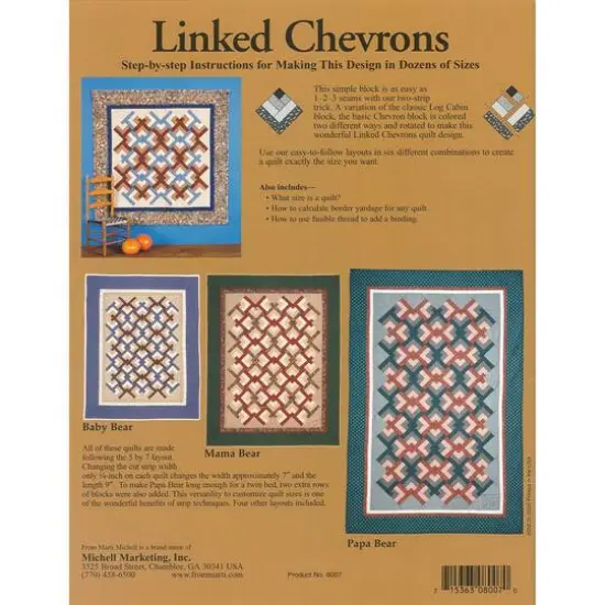 Marti Michell Linked Chevrons Pattern {3}