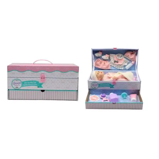 Dream Collection 13" Baby Doll In Traveling Trunk {4}